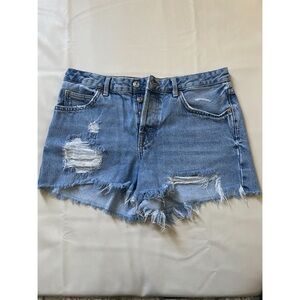 TopShop Moto Jean shorts